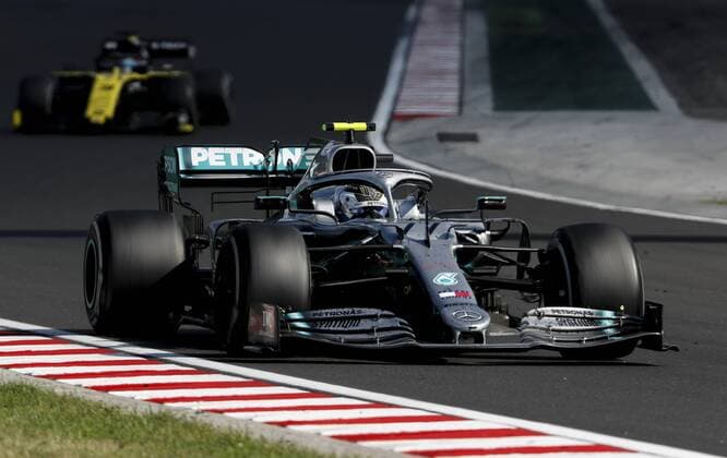 Motorsports: FIA Formula One World Championship, WM, Weltmeisterschaft 2019, Grand Prix of Hungary, 77 Valtteri Bottas (FIN, Mercedes AMG Petronas Motorsport), Budapest Hungary