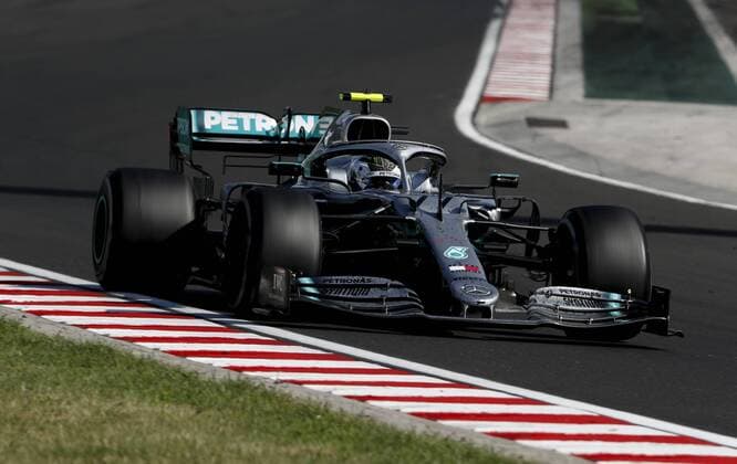 Motorsports: FIA Formula One World Championship, WM, Weltmeisterschaft 2019, Grand Prix of Hungary, 77 Valtteri Bottas (FIN, Mercedes AMG Petronas Motorsport), Budapest Hungary