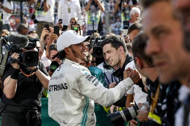 Motorsports: FIA Formula One World Championship, WM, Weltmeisterschaft 2019, Grand Prix of Hungary, 44 Lewis Hamilton (GBR, Mercedes AMG Petronas Motorsport), Budapest Hungary