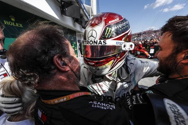Motorsports: FIA Formula One World Championship, WM, Weltmeisterschaft 2019, Grand Prix of Hungary, 44 Lewis Hamilton (GBR, Mercedes AMG Petronas Motorsport), Budapest Hungary