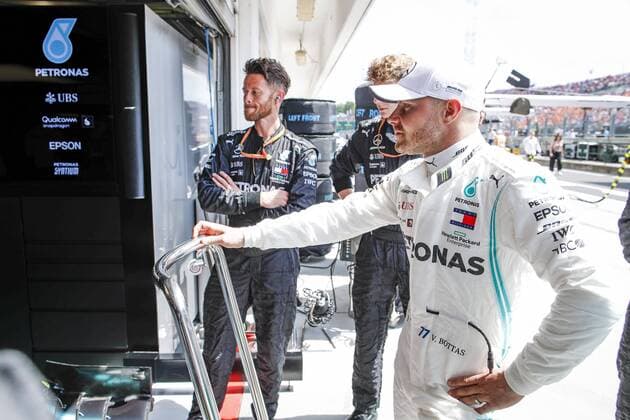 Motorsports: FIA Formula One World Championship, WM, Weltmeisterschaft 2019, Grand Prix of Hungary, 77 Valtteri Bottas (FIN, Mercedes AMG Petronas Motorsport), Budapest Hungary
