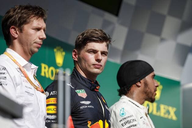Motorsports: FIA Formula One World Championship, WM, Weltmeisterschaft 2019, Grand Prix of Hungary, 33 Max Verstappen (NLD, Aston Martin Red Bull Racing), Budapest Hungary