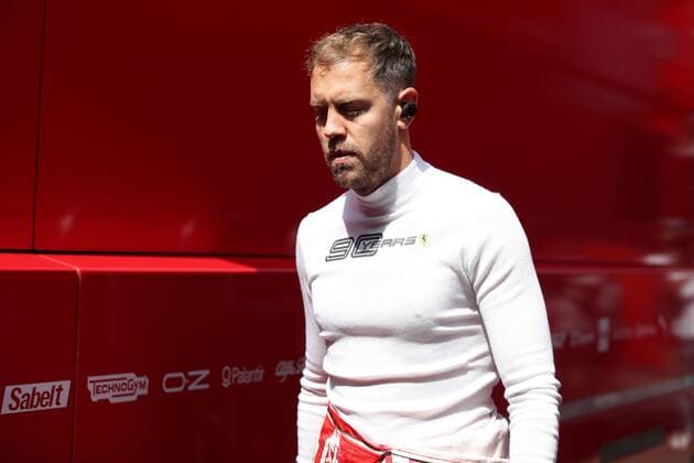 Motorsports: FIA Formula One World Championship, WM, Weltmeisterschaft 2019, Grand Prix of Hungary, 5 Sebastian Vettel (GER, Scuderia Ferrari Mission Winnow), (Verwendung nur in Deutschland - GERMANY ONLY) *** Motorsports FIA Formula One World Championship 2019, Grand Prix of Hungary, 5 Sebastian Vettel GER, Scuderia Ferrari Mission Winnow , Use only in Germany GERMANY ONLY