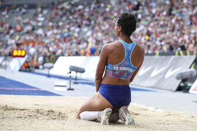 German Athletics Championships Berlin, 04 08 2019 Malaika Mihambo LG Kurpfalz German Athletics Championships on 04 08 2019 at the Olympiastadion, Berlin Berlin on day 2 afternoon Session Copyright: xBEAUTIFULxSPORTS AxelxKohringx
