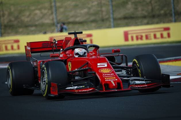 August 4, 2019, Budapest, Hungary: Scuderia Ferrari™s German driver Sebastian Vettel competes during the Hungarian F1 Grand Prix race at Hungaroring. Formula 1, Hungarian Grand Prix in Budapest, Hungary - 04 Aug 2019 - ZUMAs197 20190804_zaa_s197_146 Copyright: xJurexMakovecx