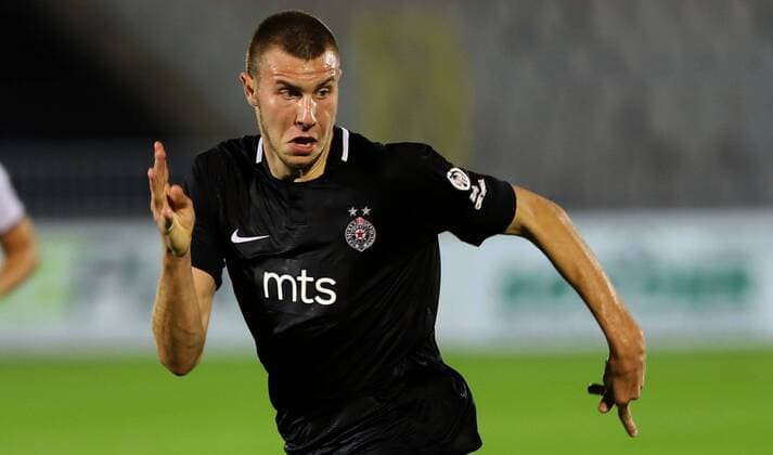 04.08.2019 Belgrade(Serbia) FK Partizan-FK Macva Sabac Super Liga men s football Strahinja Pavlovic FK Partizan :Str 