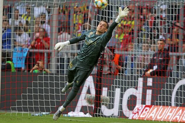 ANDRII LUNIN, Real Madrid, Audi Cup 2019, Real Madrid vs Fenerbahce 5-3, Munich - DE 2019-20 AUDI CUP 2019 REAL MADRID-FENERBAHCE 5-3