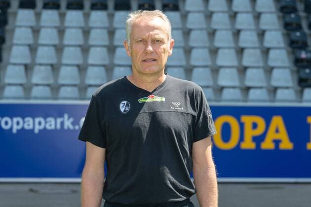 Christian Streich SC Freiburg, 1 Bundesliga, portrait 2019 2020 SC Freiburg 1 Bundesliga, portrait 2019 2020 Freiburg Copyright: xEIBNER AchimxKellerx EP_eer