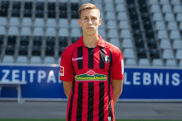 Nico Schlotterbeck SC Freiburg, 1 Bundesliga, Portrait 2019 2020 SC Freiburg 1 Bundesliga, Portrait 2019 2020 Freiburg Copyright: xEIBNER AchimxKellerx EP_eer