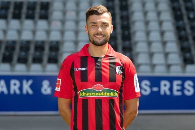 Manuel Gulde SC Freiburg, 1 Bundesliga, Portrait 2019 2020 SC Freiburg 1 Bundesliga, Portrait 2019 2020 Freiburg Copyright: xEIBNER AchimxKellerx EP_eer