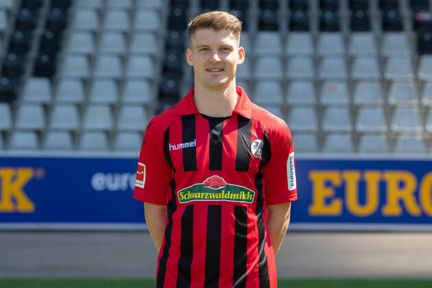 Lukas Kuebler SC Freiburg, 1 Bundesliga, Portrait 2019 2020 SC Freiburg 1 Bundesliga, Portrait 2019 2020 Freiburg Copyright: xEIBNER AchimxKellerx EP_eer