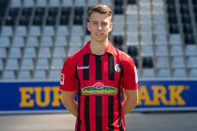 Janik Haberer SC Freiburg, 1 Bundesliga, Portrait 2019 2020 SC Freiburg 1 Bundesliga, Portrait 2019 2020 Freiburg Copyright: xEIBNER AchimxKellerx EP_eer