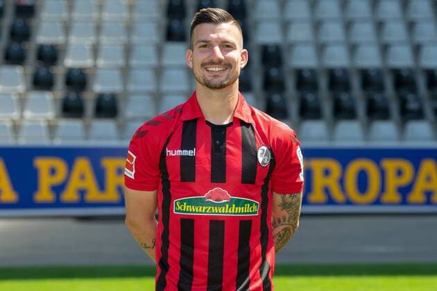 Jerome Gondorf SC Freiburg, 1 Bundesliga, Portrait 2019 2020 SC Freiburg 1 Bundesliga, Portrait 2019 2020 Freiburg Copyright: xEIBNER AchimxKellerx EP_eer