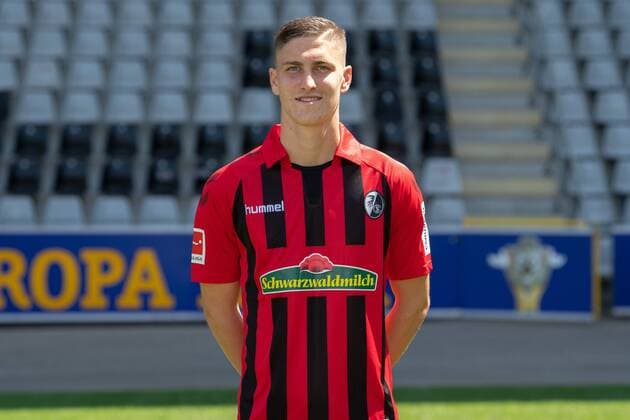Roland Sallai SC Freiburg, 1 Bundesliga, portrait 2019 2020 SC Freiburg 1 Bundesliga, portrait 2019 2020 Freiburg Copyright: xEIBNER AchimxKellerx EP_eer