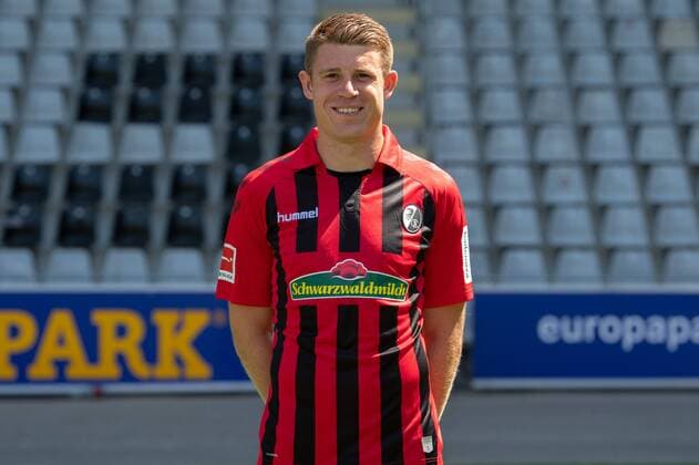 Dominique Heintz SC Freiburg, 1 Bundesliga, Portrait 2019 2020 SC Freiburg 1 Bundesliga, Portrait 2019 2020 Freiburg Copyright: xEIBNER AchimxKellerx EP_eer