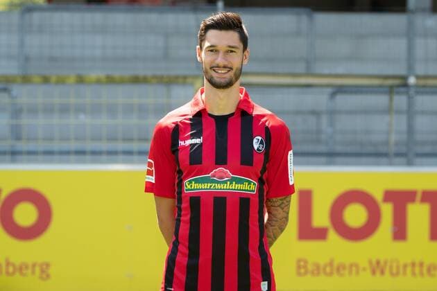 Tim Kleindienst SC Freiburg, 1 Bundesliga, Portrait 2019 2020 SC Freiburg 1 Bundesliga, Portrait 2019 2020 Freiburg Copyright: xEIBNER AchimxKellerx EP_eer