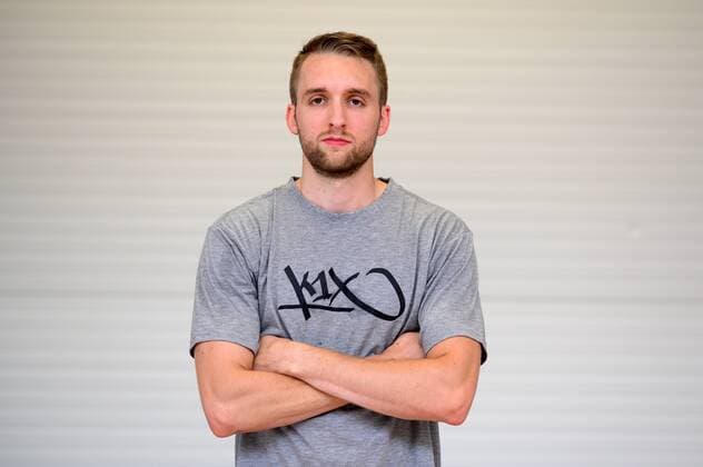 Training kick-off Science City Jena on 5 8 2019 for the season 2019 2020 in the BARMER 2 Basketball Bundesliga ProA Matthew Vest Jena , Portrait across arms crossed training hall Sparkassen Arena