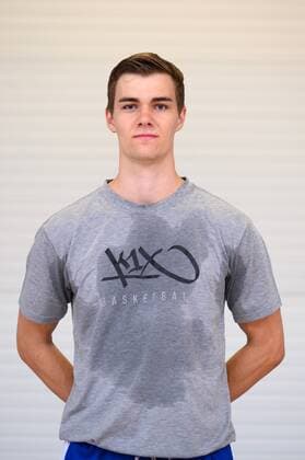 Training kick-off Science City Jena on 5 8 2019 for the season 2019 2020 in the BARMER 2 Basketball Bundesliga ProA Joschka Ferner Jena , Portrait portrait training hall Sparkassen Arena