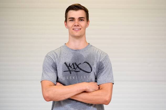 Training kick-off Science City Jena on 5 8 2019 for the season 2019 2020 in the BARMER 2 Basketball Bundesliga ProA Joschka Ferner Jena , Portrait Arme verschränkt Trainingshalle Sparkassen Arena