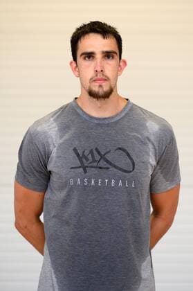 Training kick-off Science City Jena on 5 8 2019 for the season 2019 2020 in the BARMER 2 Basketball Bundesliga ProA Alex Herrera Jena , Portrait portrait training hall Sparkassen Arena