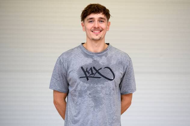 Training kick-off Science City Jena on 5 8 2019 for the season 2019 2020 in the BARMER 2 Basketball Bundesliga ProA Dennis Nawrocki Jena , Portrait across training hall Sparkassen Arena