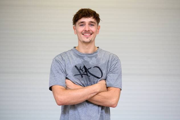 Training kick-off Science City Jena on 5 8 2019 for the season 2019 2020 in the BARMER 2 Basketball Bundesliga ProA Dennis Nawrocki Jena , Portrait across arms crossed training hall Sparkassen Arena