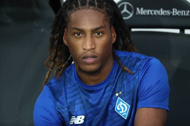 Fußball, CL-Quali, FC Brügge - Dynamo Kiew Dynamo s Gerson Rodrigues pictured during a game between Belgian soccer team Club Brugge and Ukrainian club Dynamo Kyiv, in the third qualifying round of the UEFA Champions League competition, Tuesday 06 August 2019 in Brugge. VIRGINIExLEFOUR  x05639414x