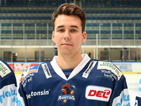 Iserlohn, Germany, 06 08 2019, season 2019 2020, DEL, Iserlohn Roosters, team photo and player portraits, Tim Fleischer Iserlohn watching Iserlohn North Rhine Westphalia Germany eu images 09 521 023899 eu-images-521