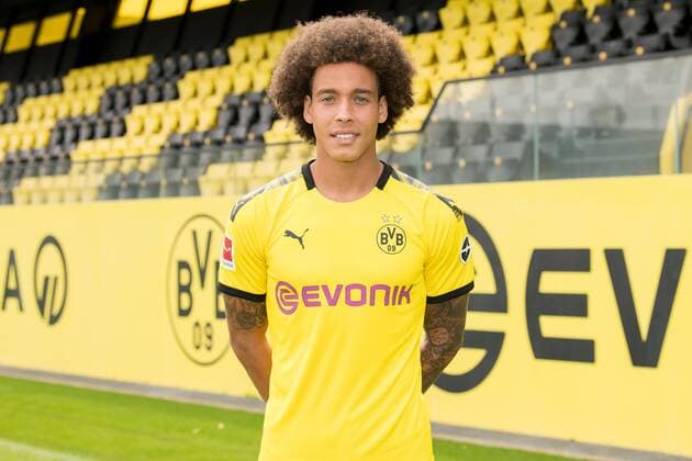 Axel Witsel Borussia Dortmund 1 BL, portrait date 2019 2020 Team2