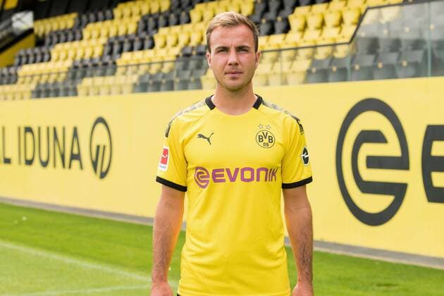 Mario Götze Borussia Dortmund 1 BL, Date of Portrait 2019 2020 Team2