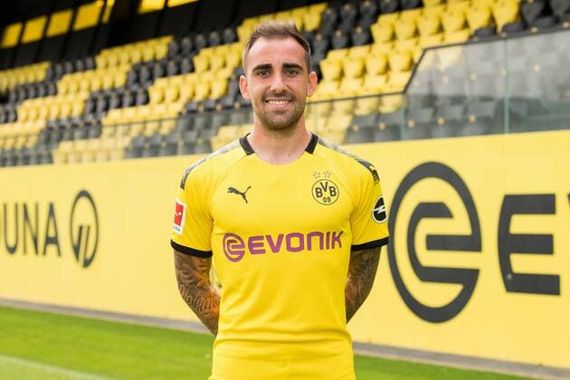 Paco Alcacer Borussia Dortmund 1 BL, date of publication 2019 2020 Team2