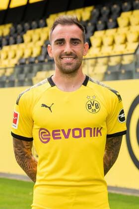 Paco Alcacer Borussia Dortmund 1 BL, date of publication 2019 2020 Team2