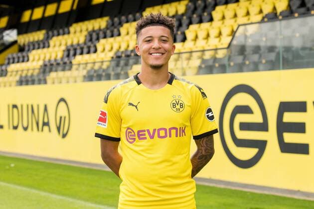 Jadon Sancho Borussia Dortmund 1 BL, date of publication 2019 2020 Team2
