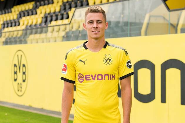 Thorgan Hazard Borussia Dortmund 1 BL, portrait date 2019 2020 Team2