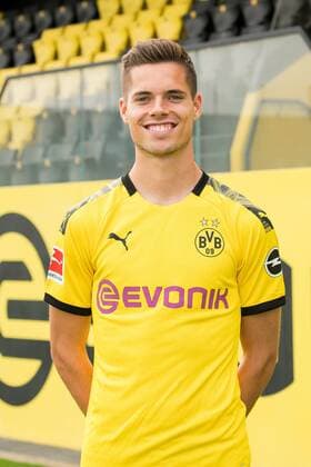 Julian Weigl Borussia Dortmund 1 BL, portrait date 2019 2020 Team2