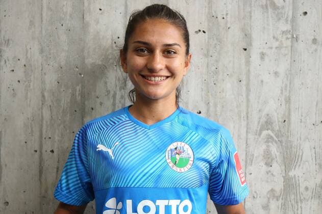 06 08 2019, xcex, GER, Frankfurt am Main, Stadion am Brentanobad, Womens football, 1 Bundesliga FLYERALARM Womens Bundesliga Season 2019 2020 1 FFC Frankfurt Leticia Santos de Oliveira FFC Frankfurt DFL regulations prohibit any use of photographs as image sequences and or quasi video