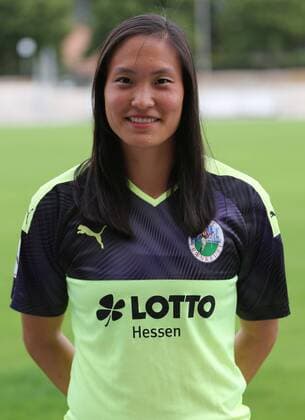 06 08 2019, xcex, GER, Frankfurt am Main, Stadion am Brentanobad, Womens football, 1 Bundesliga FLYERALARM Womens Bundesliga Season 2019 2020 1 FFC Frankfurt Photo shoot Da Hye Lee FFC Frankfurt, 29 DFL regulations prohibit any use of photographs as image sequences and or quasi video