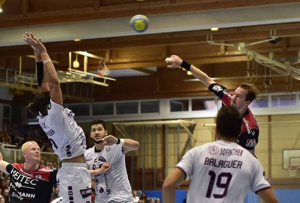 07 08 2019 Handball 2 Erlangen Champions Day Season 2019 2020 HC Erlangen Metropolitan Region Nuremberg HCE HBC Nantes OGo Nikolai Link 33, HC Erlangen HCE