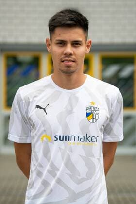 FC Carl Zeiss Jena Newcomer 3 League Season 2019 2020 Raphael Obermair 8 8 2019 Raphael Obermair Jena , Portrait upright Ernst Abbe Sportfeld