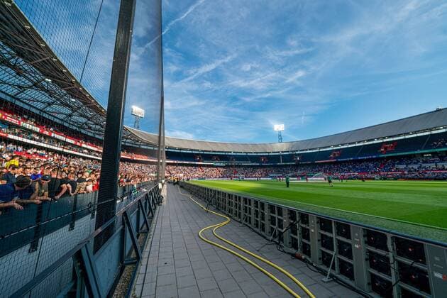 ROTTERDAM - Feyenoord - Dinamo Tbilisi , Football , Season 2018 2019 , Europa league , Stadium Feijenoord , De Kuip , 08-08-2019 , season 2019 2020 , result 4-0 , overview Feyenoord - Dinamo Tbilisi  x4071081x Copyright: