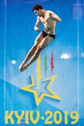 Bilder des Jahres 2019, Sport 08 August Sport Themen der Woche KW32 Sport Bilder des Tages HAUSDING PATRICK GER Germany Men - 3m Springboard - Final - Final Kyiv, Ukraine UKR 09 08 2019 Diving Len European Diving Championships 2019 Arena Liko Kyiv, Ukraine Photo Â© Giorgio Scala Deepbluemedia Insidefoto GiorgioxScala