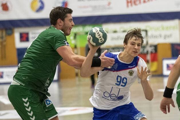 Fuechse Berlin vs. Russian National Team, 11 International Heide Cup 2019, Schneverdingen 09 08 19 Sergey Kosorotov Russian National Team, 99 against Mijajlo Marsenic Fuechse Berlin, 93 Copyright: xBEAUTIFULxSPORTS MarioxM.xKobergx