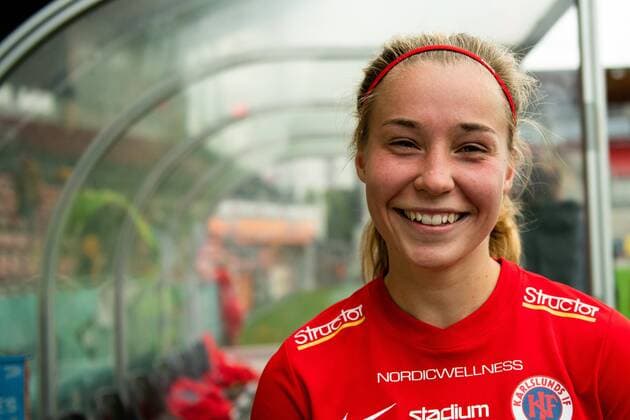 190810 Örebros Heidi Kollanen rejoices after winning the football match in Damallsvenskan between Örebro and Pitea on August 10, 2019 in Örebro,  Copyright: FREDRIKxKARLSSON BB190810FK060