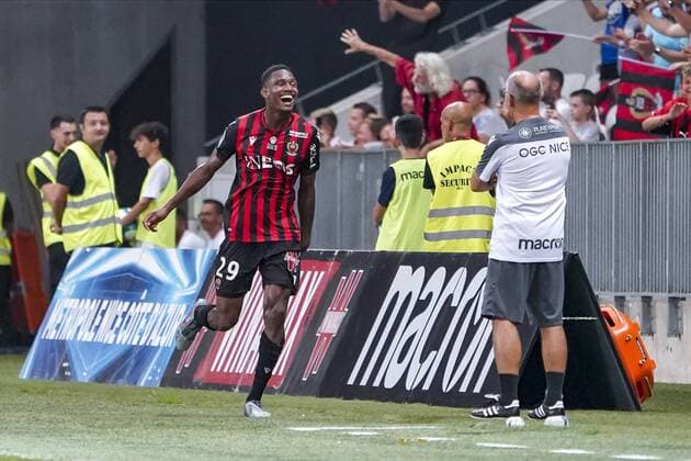 but - joie - Christophe Herelle (OGC Nice) FOOTBALL : OGC Nice vs Amiens SC - Nice - 10 08 2019 NorbertScanella PanoramiC 