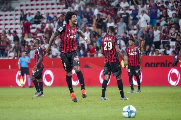 Joie - Dante (OGC Nice) FOOTBALL : OGC Nice vs Amiens SC - Nice - 10 08 2019 NorbertScanella PanoramiC 