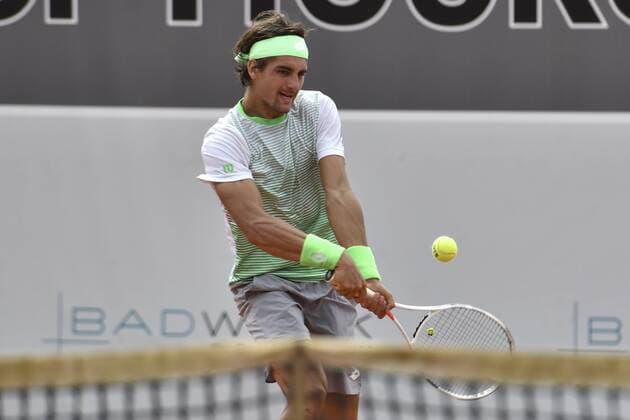 GER, Tennis Point Bundesliga, 1BL, Badwerk Gladbacher HTC 1 vs. TK GW Mannheim 1 11 08 2019, An den Holter Sportstätten, Moenchengladbach, GER, Tennis Point Bundesliga, 1BL, Badwerk Gladbacher HTC 1 vs. TK GW Mannheim 1, pictured Manuel Pena Lopez ARG TK GW Mannheim 1 nph Mauelshagen nph00321