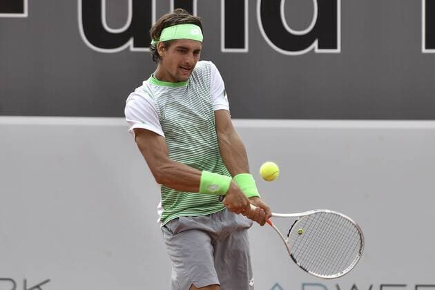 GER, Tennis Point Bundesliga, 1BL, Badwerk Gladbacher HTC 1 vs. TK GW Mannheim 1 11 08 2019, An den Holter Sportstätten, Moenchengladbach, GER, Tennis Point Bundesliga, 1BL, Badwerk Gladbacher HTC 1 vs. TK GW Mannheim 1, pictured Manuel Pena Lopez ARG TK GW Mannheim 1 nph Mauelshagen nph00321