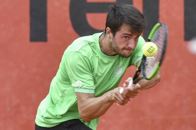 GER, Tennis Point Bundesliga, 1BL, Badwerk Gladbacher HTC 1 vs. TK GW Mannheim 1 11 08 2019, An den Holter Sportstätten, Moenchengladbach, GER, Tennis Point Bundesliga, 1BL, Badwerk Gladbacher HTC 1 vs. TK GW Mannheim 1, pictured Pedro Martinez Portero ESP TK GW Mannheim 1 nph Mauelshagen nph00321
