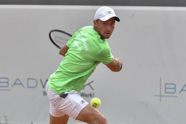 GER, Tennis Point Bundesliga, 1BL, Badwerk Gladbacher HTC 1 vs TK GW Mannheim 1 11 08 2019, An den Holter Sportstätten, Moenchengladbach, GER, Tennis Point Bundesliga, 1BL, Badwerk Gladbacher HTC 1 vs TK GW Mannheim 1, in picture Jeremy Jahn GER TK GW Mannheim 1 nph Mauelshagen nph00321