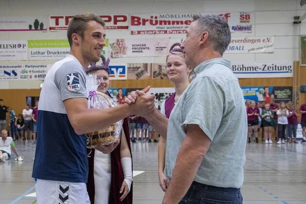 HSG Wetzlar vs. Fuechse Berlin, 11 International Heide Cup 2019, Schneverdingen 11 08 19 3 Place Handball Sports Club Hamburg Lukas Ossenkamp HSV Hamburg, 14 Copyright: xBEAUTIFULxSPORTS MarioxM.xKobergx
